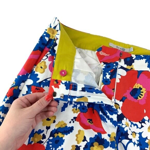 NWT Boden Floral Richmond Ankle Pants - Picture 6 of 7